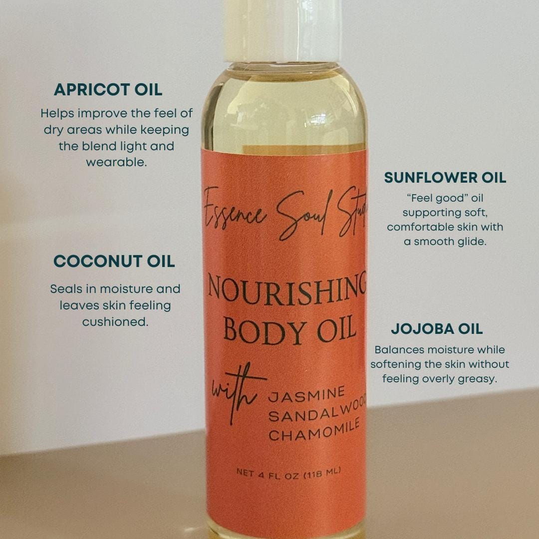 Chamomile & Sandalwood Nourishing Body Oil