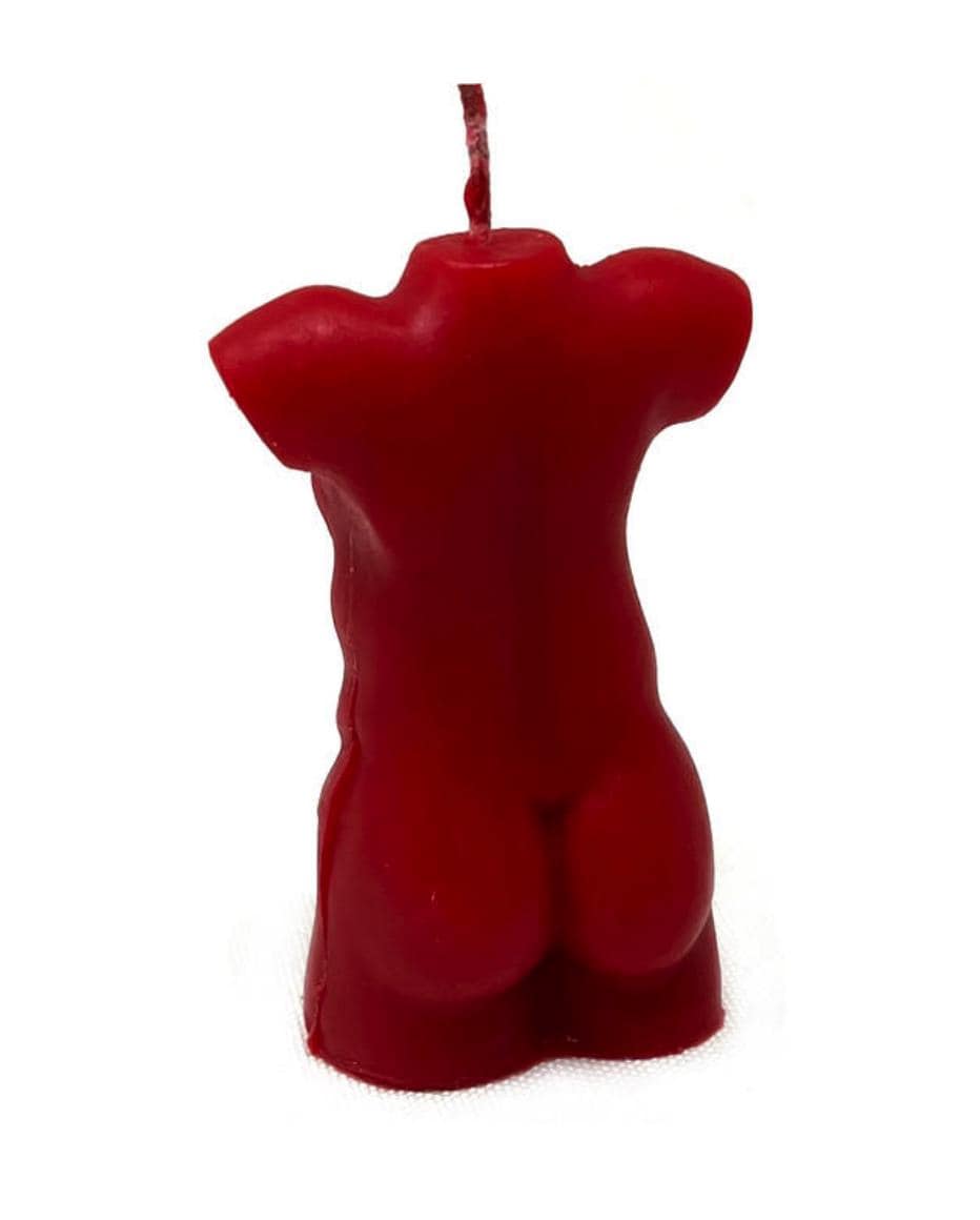 Male Torso Candle