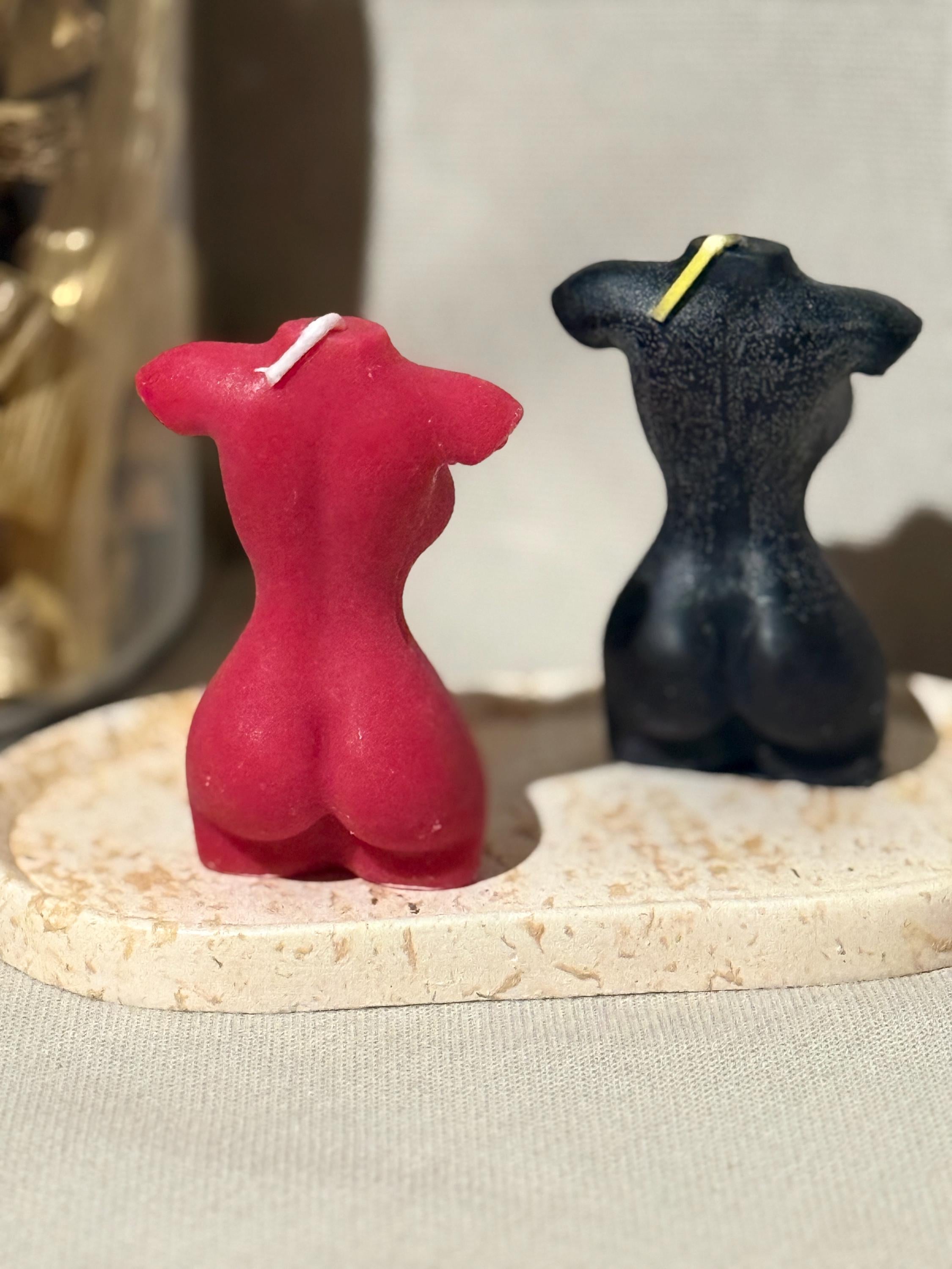Female Torso Candle